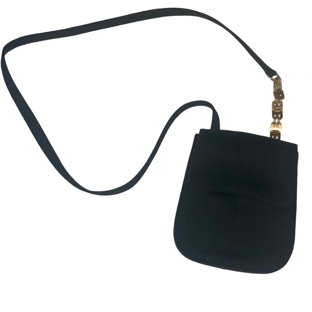 Bally Vintage Crossbody  Thick Canvas Bag - Picture 10 of 11